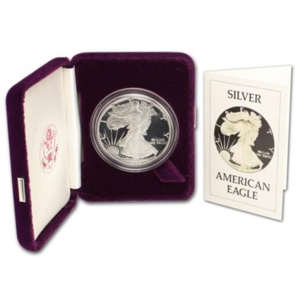 1986 First Year US Silver Eagle Proof OMB