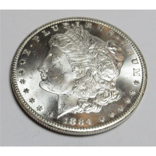 1884 CC BU PLUS  HIGH GRADE Morgan