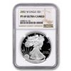 Image 1 : 2002 West Point PRF69 Ultra Cameo NGC Silver Eagle
