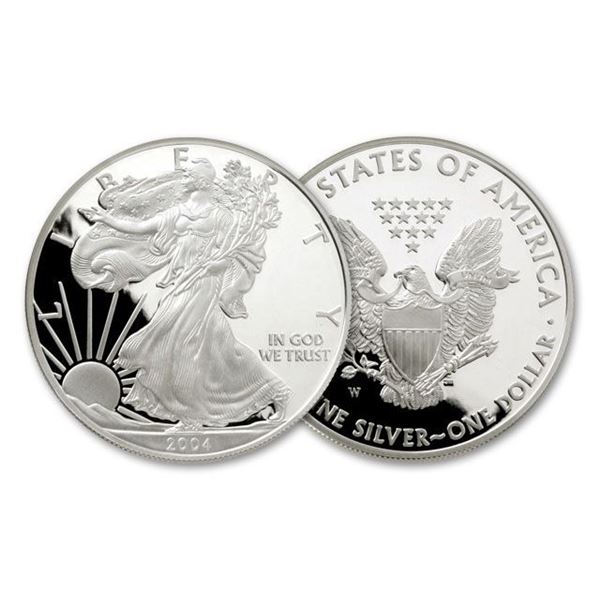 2004 West Point US Silver Eagle Proof