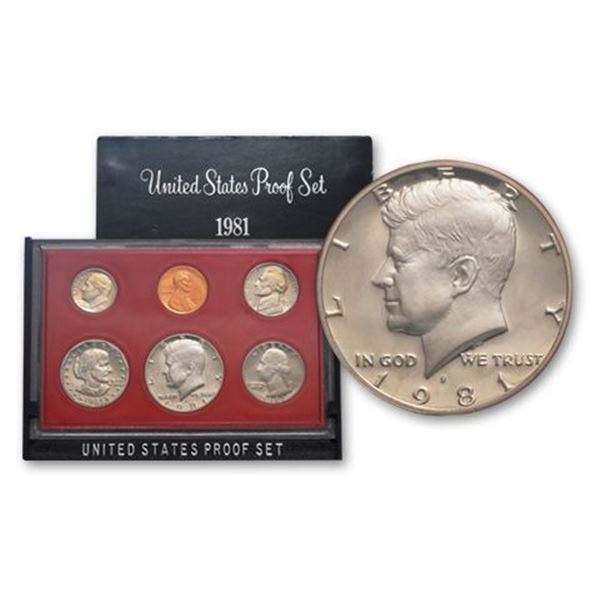 1981 US Mint Proof Set