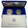 Image 1 : 1986 2 Coin SOL Proof Set - in OMB