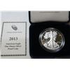 Image 1 : 2013 PROOF US Silver Eagle OMB