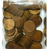 (1) Bag of 100 Lincoln Wheat Cents Unsearched