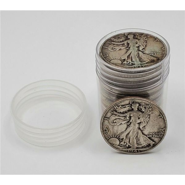 (1) Random Date Walking Liberty Half Dollar