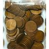 Image 1 : Bag of 100 pcs. Random Date Wheat Cents