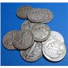 Image 1 : (10) Random Date Walking Liberty Half Dollars