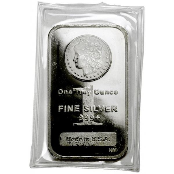 1 oz Morgan Design Silver Bar