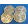 Image 1 : (4) Random Date US Silver Eagles