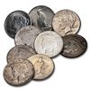 Image 1 : (10) Random Date US Peace Silver Dollars