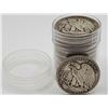 Image 1 : (20) Random Walking Liberty Halves in Roll