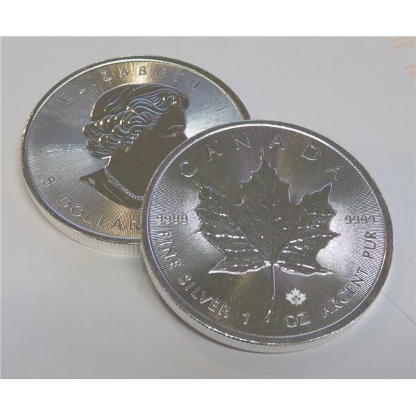 One Random Date Canadian Silver Maple Leaf