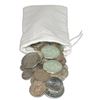Image 1 : $10 Face Value 90% Coins in Canvas Bag