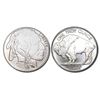 Image 1 : 1 oz. Buffalo Design Silver Round