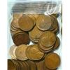 Image 1 : Bag of 100 pcs. Random Date Wheat Cents
