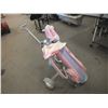 Image 4 : 2 Sets Of Golf Clubs w/ Pull Carts