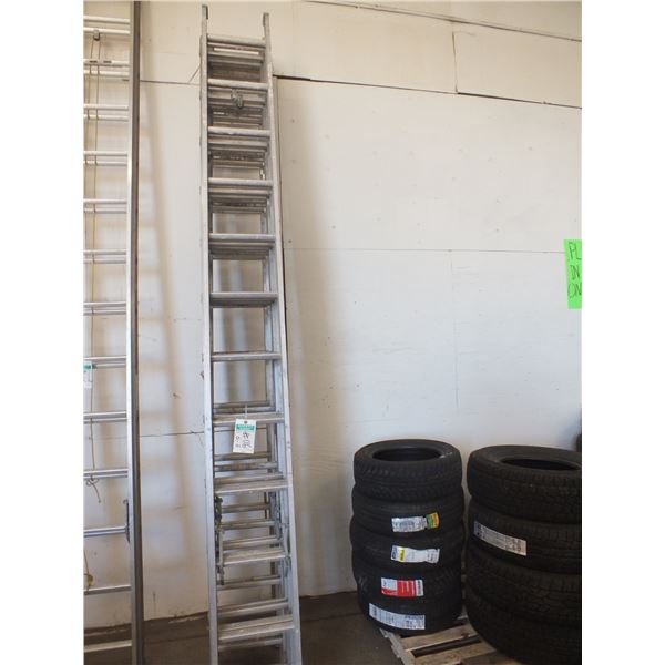 24ft Aluminum Extension Ladder