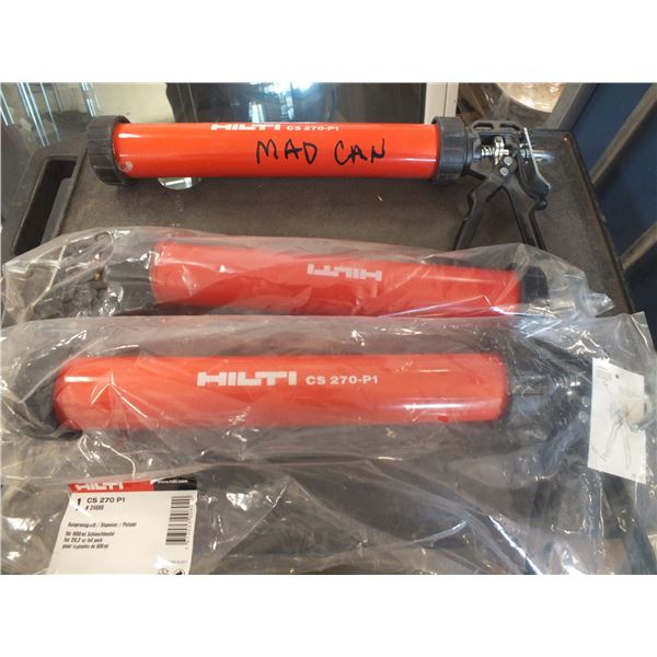 3 Hilti Caulking Guns