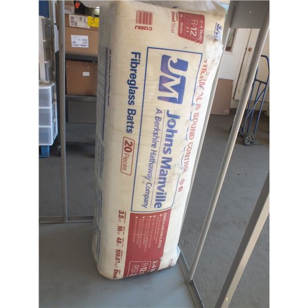 1 Batt Of R12 Fiberglass Insulation