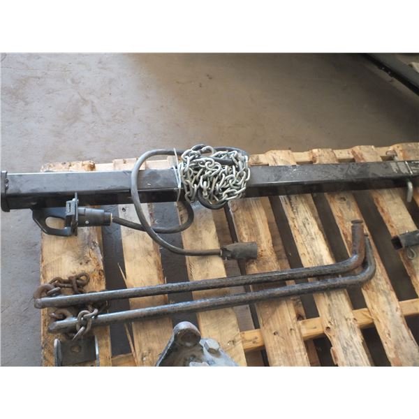Trailer Hitch / Receiver Hitch / 2 Stabilizer Bars