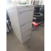 Image 1 : 4 Drawer Filling Cabinet w/ Key
