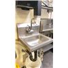 Image 3 : SMALL STAINLESS STEEL 17"W X 15"D COMMERCIAL HAND WASH SINK WITH FAUCET