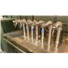 Image 2 : TRUE TBB-3 COMMERCIAL 2 DOOR BLACK UNDER COUNTER BACK BAR COOLER WITH 7 HEAD BAR TAP SYSTEM