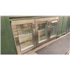 Image 2 : PERLICK C5064EUL 3 DOOR STAINLESS STEEL GLASS FRONT COMMERCIAL BACK BAR