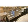 Image 2 : QUESTMETAL 4 TIER 60"W X 32"D X 36"H STAINLESS STEEL COMMERCIAL BACK BAR WITH ICE WELL,