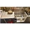 Image 2 : QUESTMETAL 4 TIER 60"W X 32"D X 36"H STAINLESS STEEL COMMERCIAL BACK BAR WITH ICE WELL,