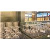 Image 2 : LARGE ASSORTMENT OF COMMERCIAL RESTAURANT GLASSWARE WITH UNDER MATS & DISH TRAY