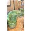 Image 3 : GREEN 4 STATION MULTI CURVED COMMERCIAL RESTAURANT BANQUETTE SEATING