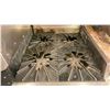 Image 2 : QUEST 4 BURNER STAINLESS STEEL COMMERCIAL GAS COOKTOP WITH QUEST STAINLESS STEEL 24" GAS CHARBROILER