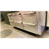 Image 1 : 6 DRAWER MOBILE STAINLESS STEEL MOBILE COMMERCIAL PROOFER CABINET EQUIPMENT STAND
