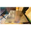 Image 2 : DARK WOOD TOP 36"W X 36"D X 30"H SINGLE PEDESTAL COMMERCIAL RESTAURANT TABLE WITH REPLACEMENT TOP