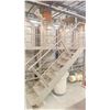Image 2 : STAINLESS STEEL CHECKER PLATE 9' H X 4'D X 19'L COMMERCIAL 6 TANK WALKWAY SYSTEM