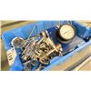 Image 3 : ASSORTED COOK POT, STAINLESS STEEL BREWERY ATTACHMENTS, WEKSLER TEMPERATURE GAUGE, & 2 APL-210N