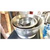 Image 3 : STAINLESS STEEL ELECTRIC BAR REFRIGERATOR WITH ASSORTED STAINLESS STEEL ICE BUCKETS / BOWLS