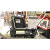 Image 9 : HUSKY 8 GAL OIL FREE PORTABLE AIR COMPRESSOR ON MOBILE 3 TIER RUBBERMAID PRODUCT CART WITH HEAT