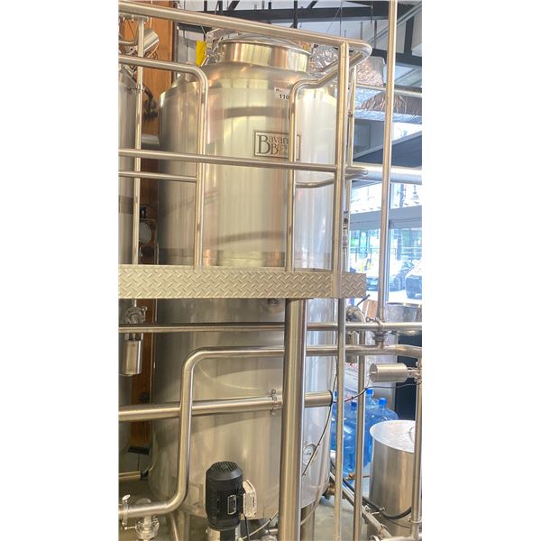 2012 BAVARIAN BREWERY TECHNOLOGIES HLT10 STAINLESS STEEL COMMERCIAL 13HL TOP OPEN