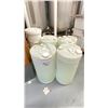 Image 1 : 4 BARRELS OF COMMERCIAL 35% HYDROGEN PEROXIDE, 250KG BLUE DRUM OF 99.7% GLYCERIN & 7 JUGS OF WATER