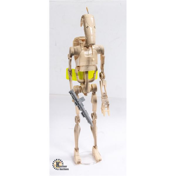 STARWARS 1/6 SCALE BATTLE DRIOD FIGURINE ON STAND