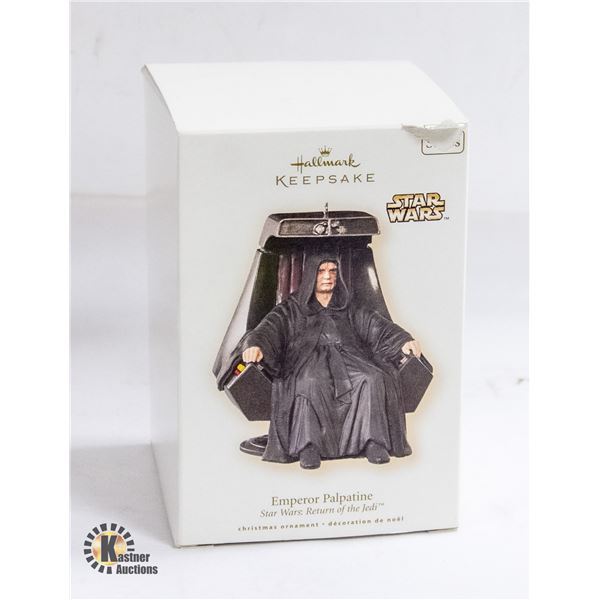 HALLMARK EMPEROR PALPATINE CHRISTMAS DECORATION-