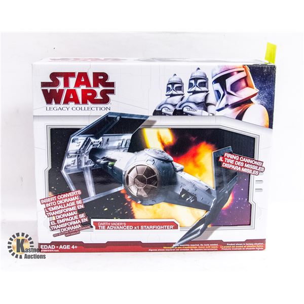 STARWARS NIB DARTH VADERS TIE ADVANCED X1