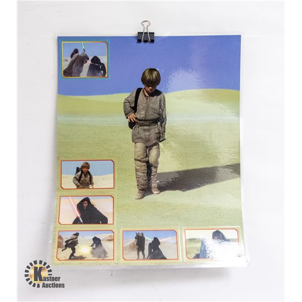STARWARS EP. 1 ANAKIN SKYWALKER LAMINATED POSTER
