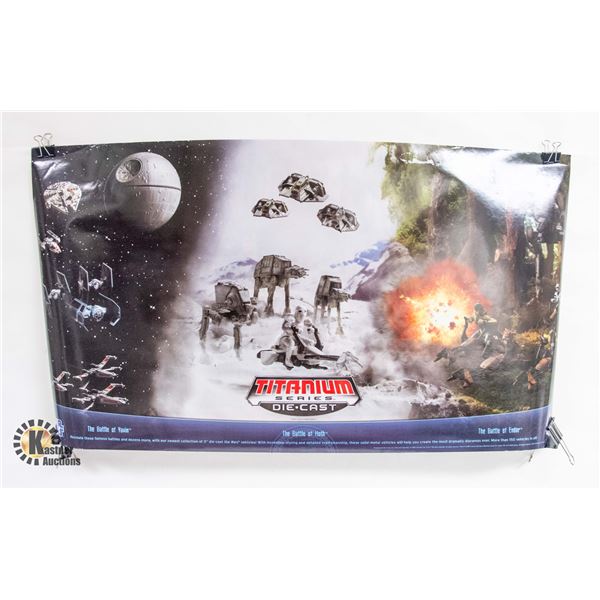 HASBRO STARWARS LEGACY COLLECTION CHECKLIST POSTER