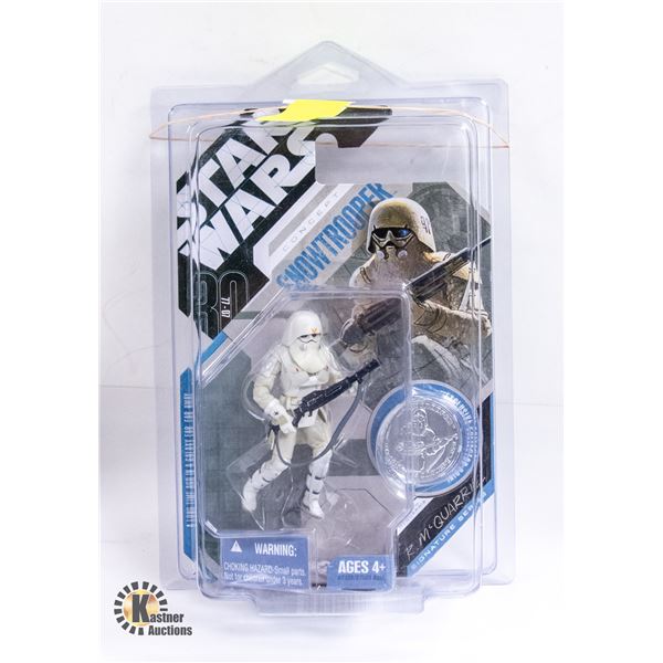 STARWARS 30TH ANN. #42 SNOWTROOPER SILVER COIN-
