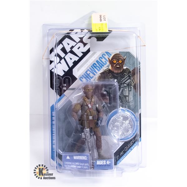 STARWARS 30TH ANN. #21 CHEWBACCA SILVER COIN-