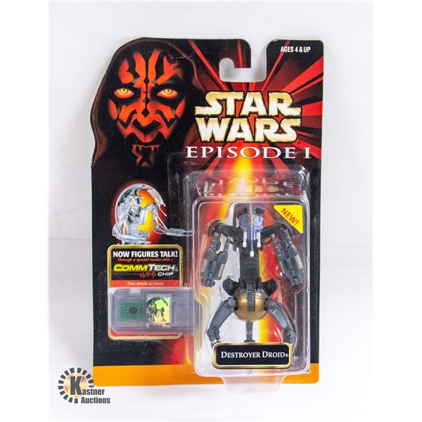EPISODE 1 STARWARS DESTROYER DROID W/ COMM-