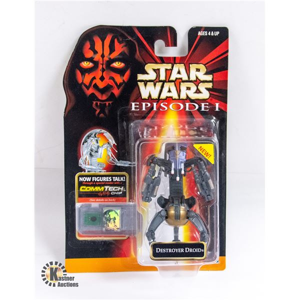 EPISODE 1 STARWARS DESTROYER DROID W/ COMM-